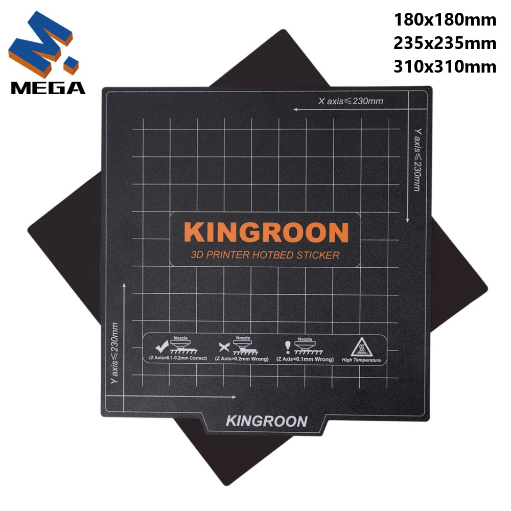 Creality Printer K1 - KINGROON Tempat Tidur Panas Magnetik Fleksibel
